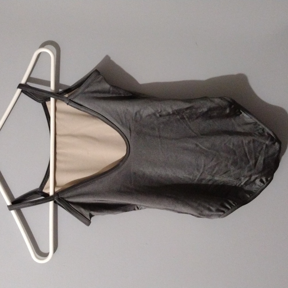 Gray leotard - Picture 2 of 2